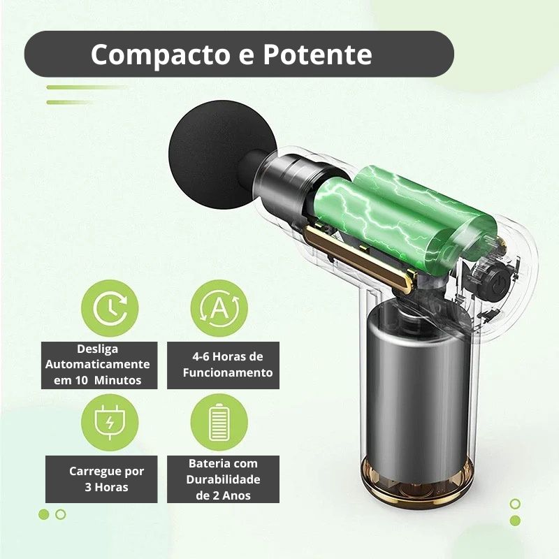 Massageador Muscular Elétrico Profissional 110V/220V.