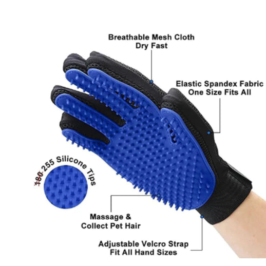 Luvas Magnéticas Do Cabelo Do Animal/ Luva Para Pentear Cachorro  Promoção