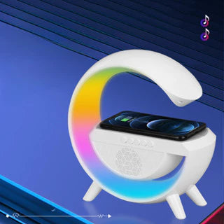 Caixinha De Som G-speaker Carregador Sem Fio Multifunçao Bluetooth